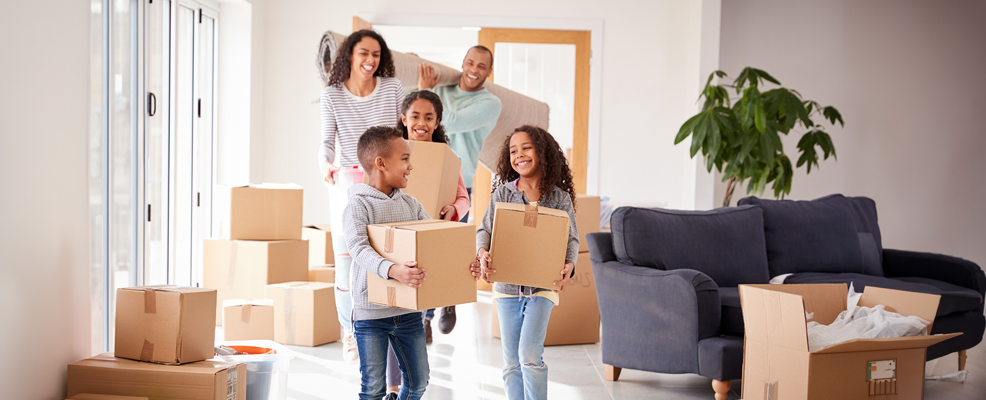 Moving in